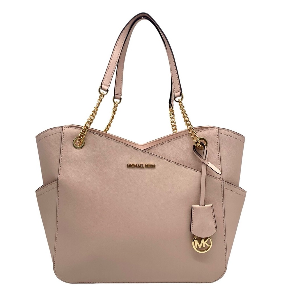 Michael Kors Blush Pink Tote with Gold Accents